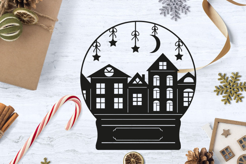 snow-globe-christmas-houses-svg-christmas-papercut