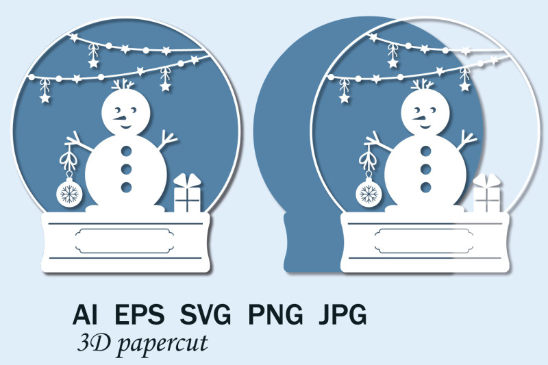 snow-globe-snowman-svg-christmas-papercut