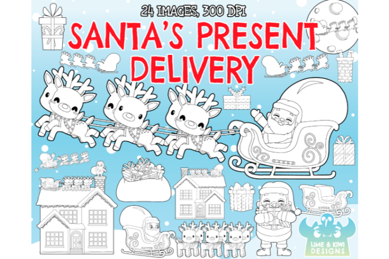 santa-039-s-present-delivery-digital-stamps-lime-and-kiwi-designs