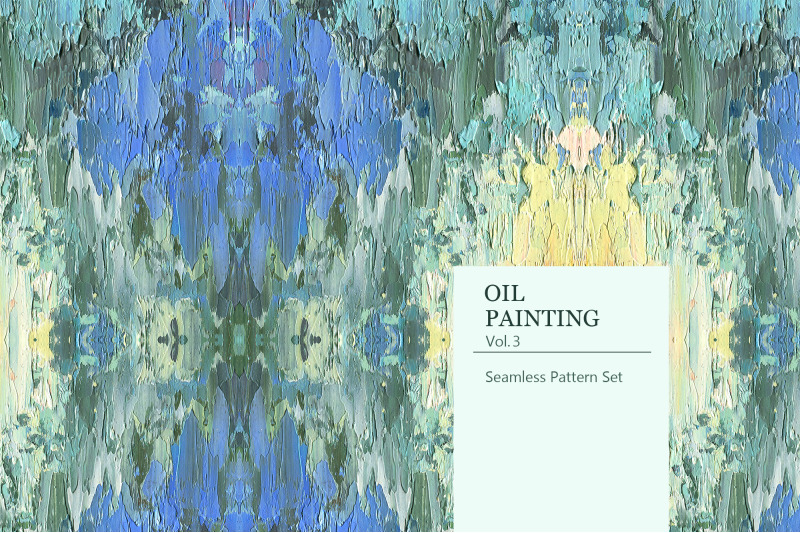 blue-oil-painting-seamless-patterns