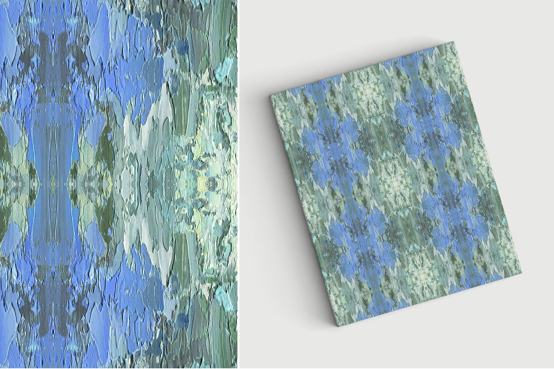 blue-oil-painting-seamless-patterns