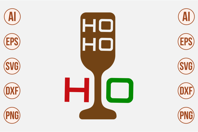 hohoho-svg-cut-file