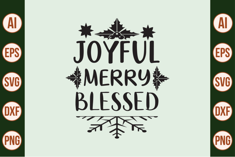 joyful-merry-blessed-svg-cut-file