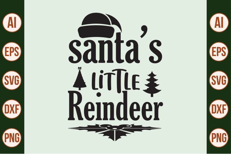 santas-little-reindeer-svg-cut-file