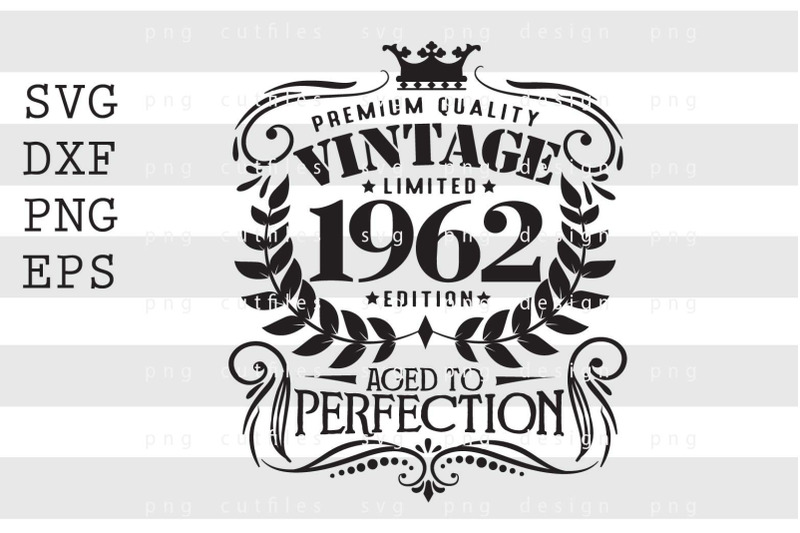 premium-quality-vintage-limited-1962-svg