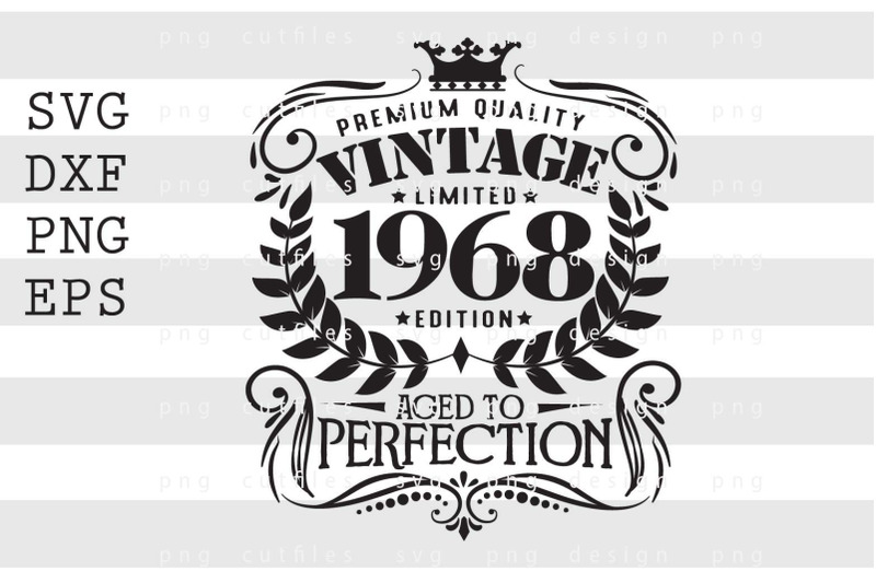 premium-quality-vintage-limited-1968-svg