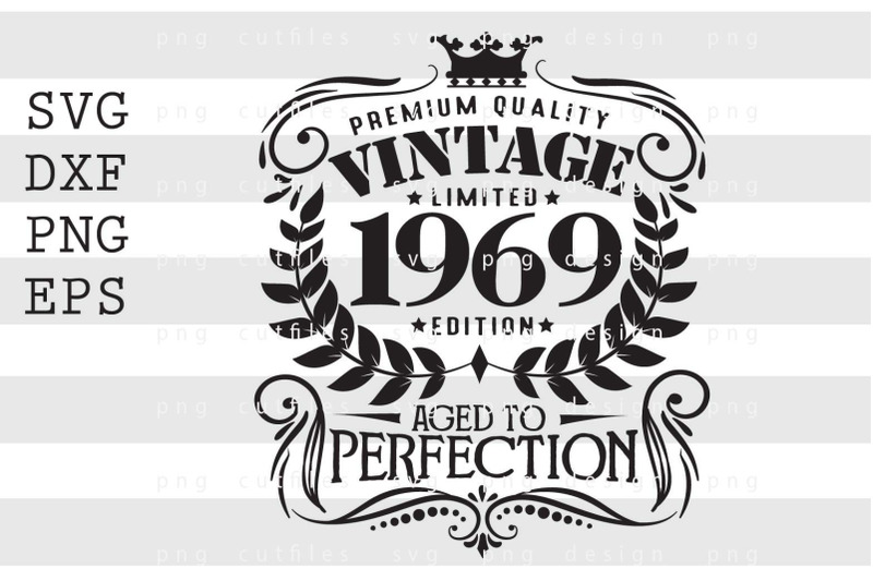 premium-quality-vintage-limited-1969-svg