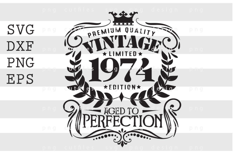 premium-quality-vintage-limited-1974-svg