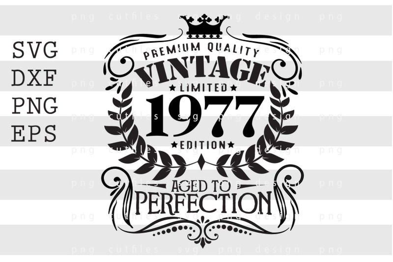 premium-quality-vintage-limited-1977-svg