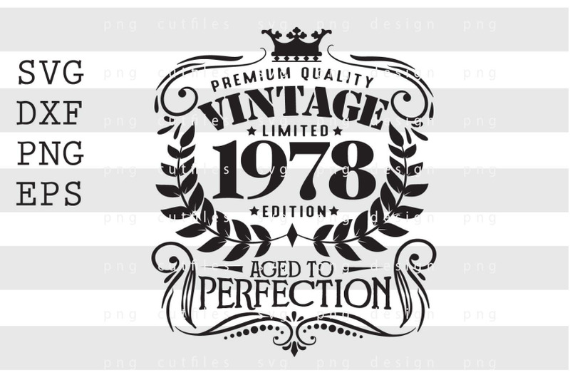 premium-quality-vintage-limited-1978-svg