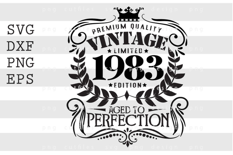 premium-quality-vintage-limited-1983-svg