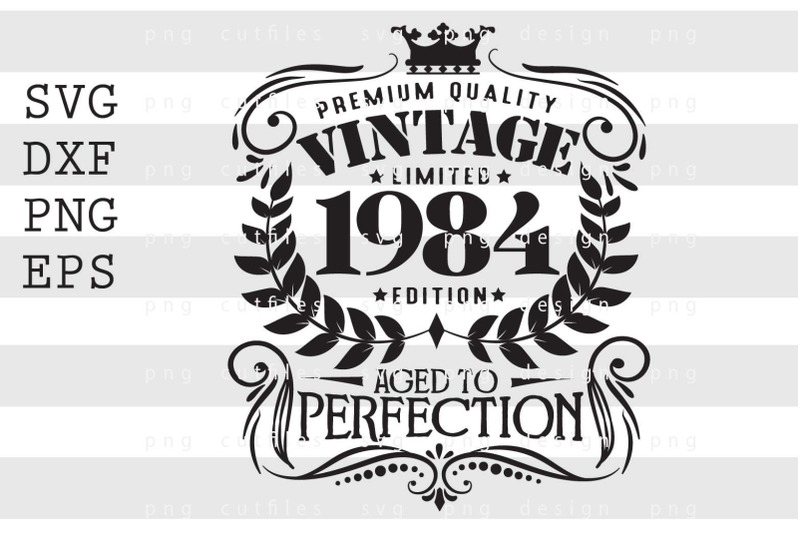 premium-quality-vintage-limited-1984-svg