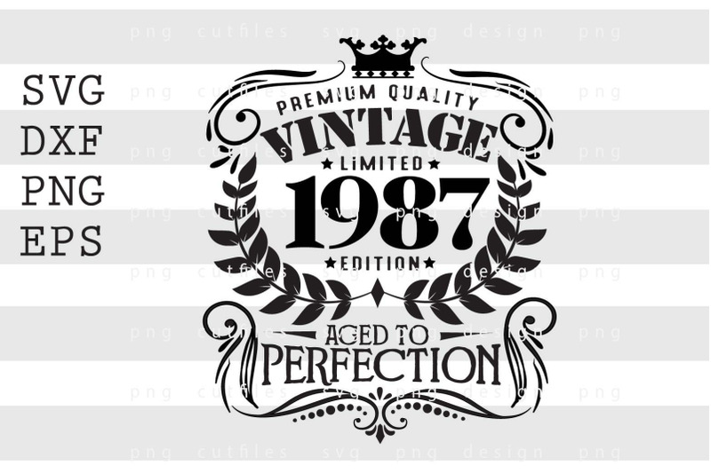 premium-quality-vintage-limited-1987-svg