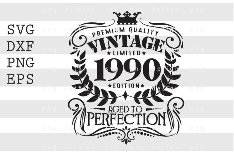 premium-quality-vintage-limited-1990-svg