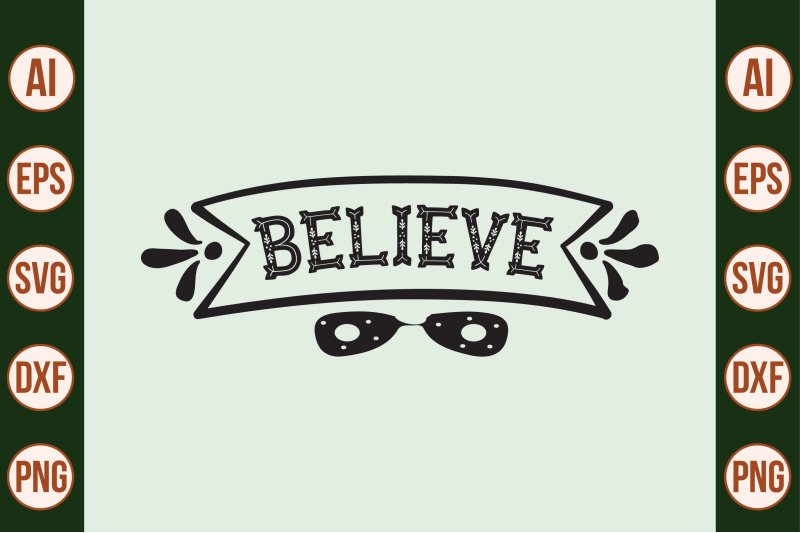 believe-svg-cut-file