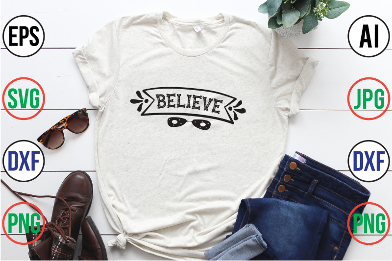 believe-svg-cut-file