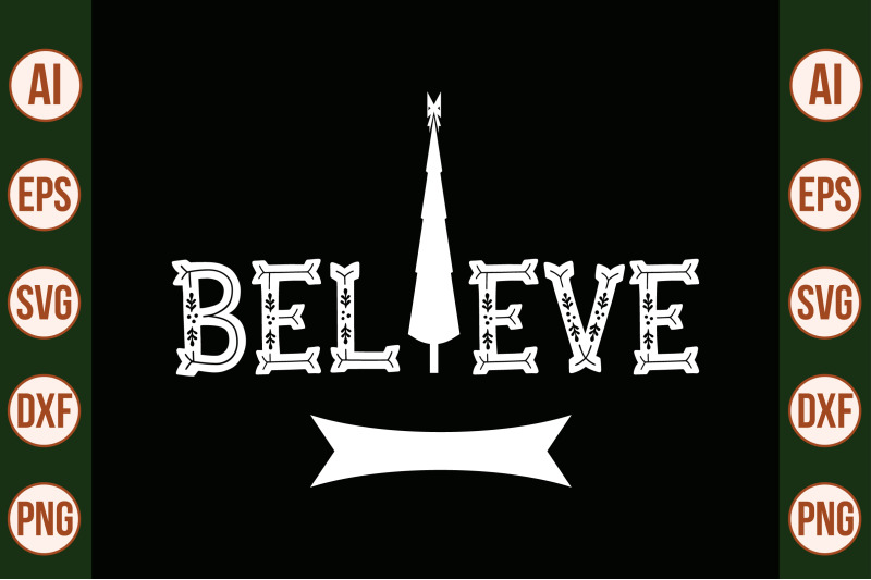 believe-svg-cut-file