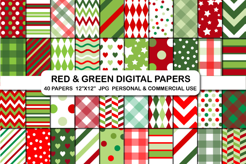 red-and-green-digital-christmas-papers-christmas-background-pattern-p