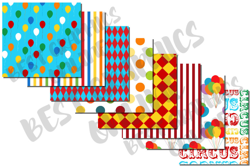 circus-digital-papers-carnival-tent-background-pattern-paper