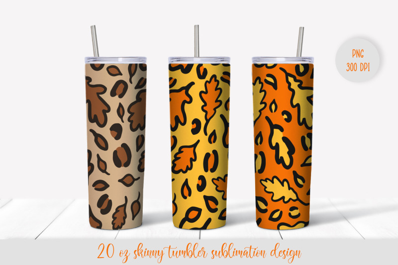 autumn-leaves-leopard-tumbler-sublimation-wrap-fall-tumbler