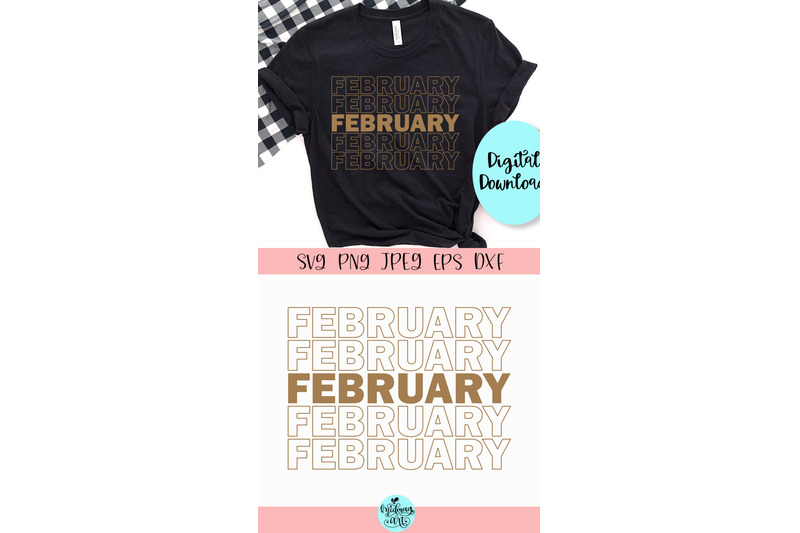 february-mirror-svg-black-month-history-svg