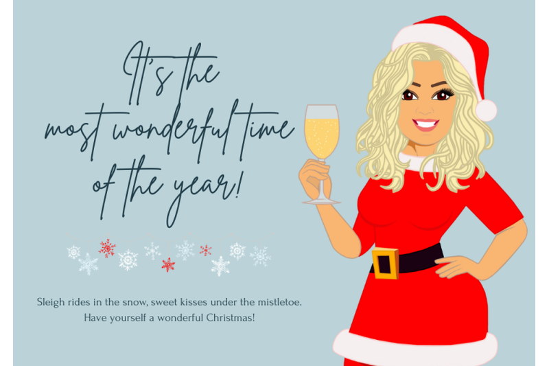 christmas-woman-clip-art-character