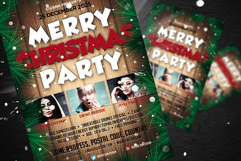 merry-christmas-party-flyer-template