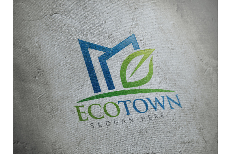 eco-town-logo-template