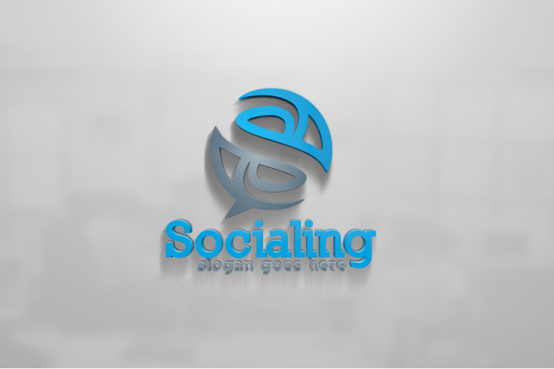 socialing-logo-template