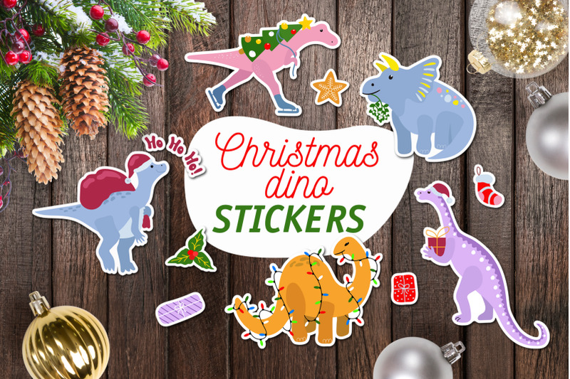 christmas-dino-stickers