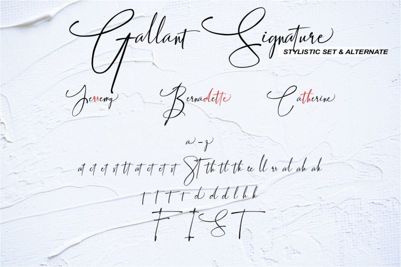 gallant-signature-font
