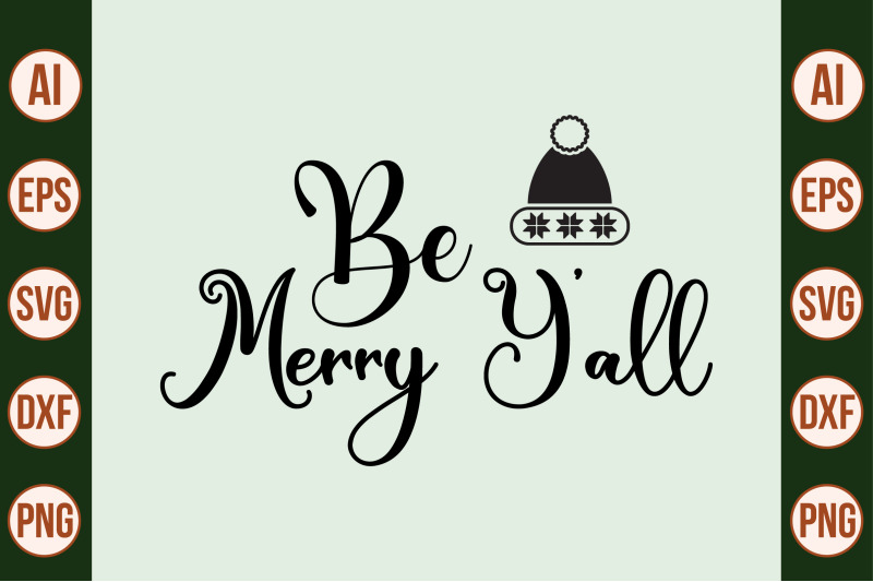 be-merry-yall-svg