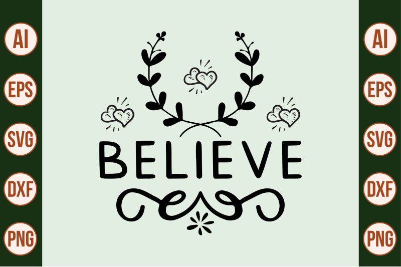 believe-svg-cut-file