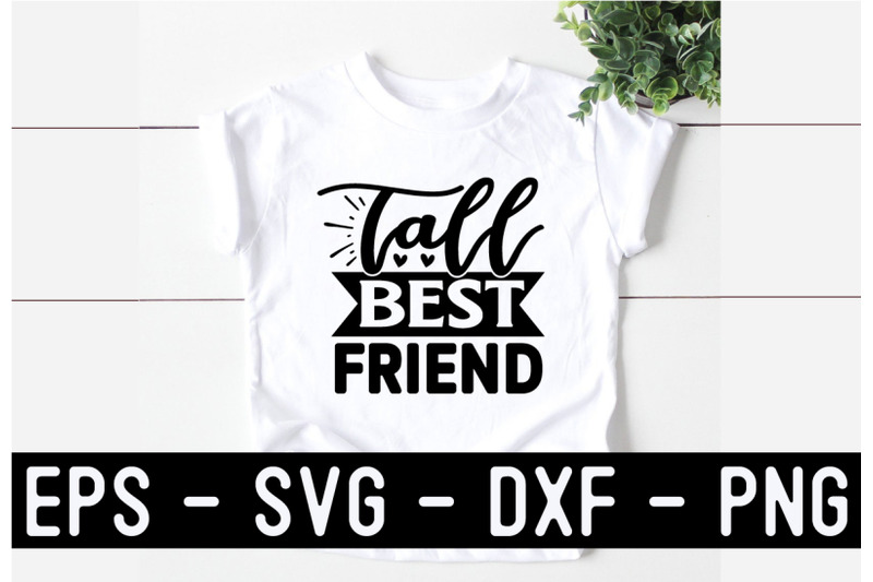 best-friend-svg-t-shirt-design-template