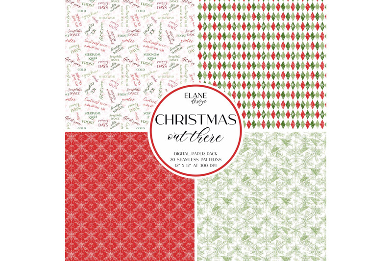 christmas-out-there-digital-paper-pack