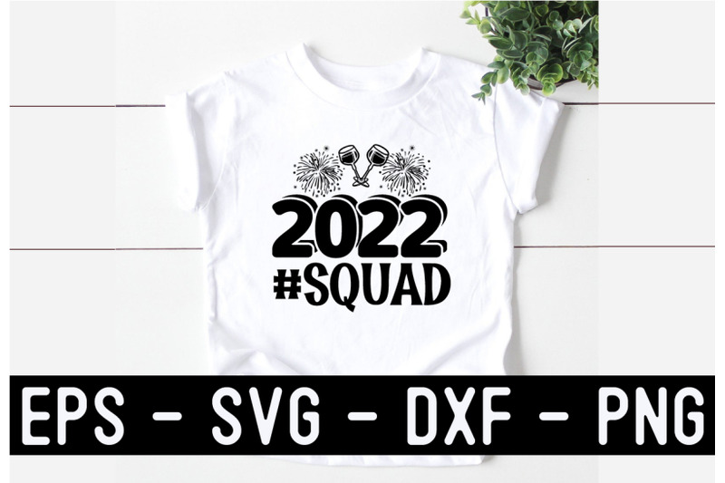 new-year-svg-t-shirt-design-template