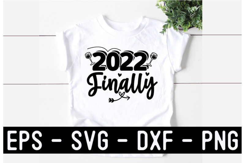 new-year-svg-t-shirt-design-template