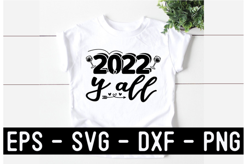 new-year-svg-t-shirt-design-template