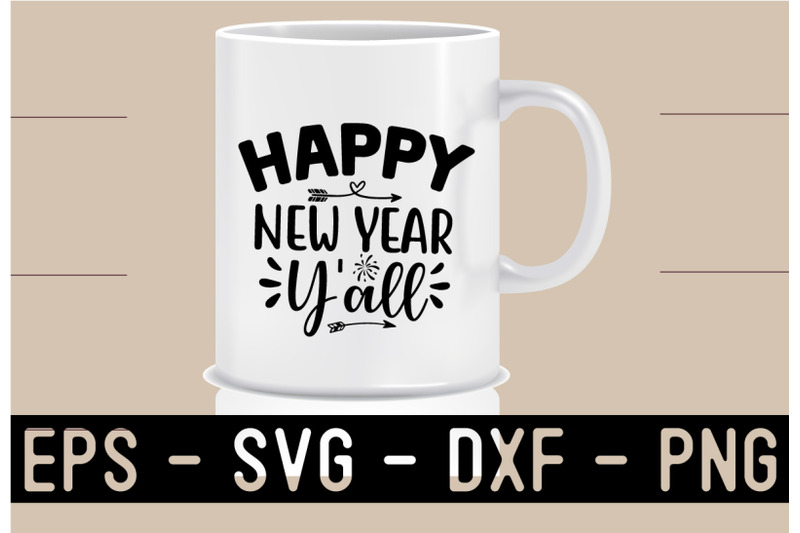 new-year-svg-t-shirt-design-template