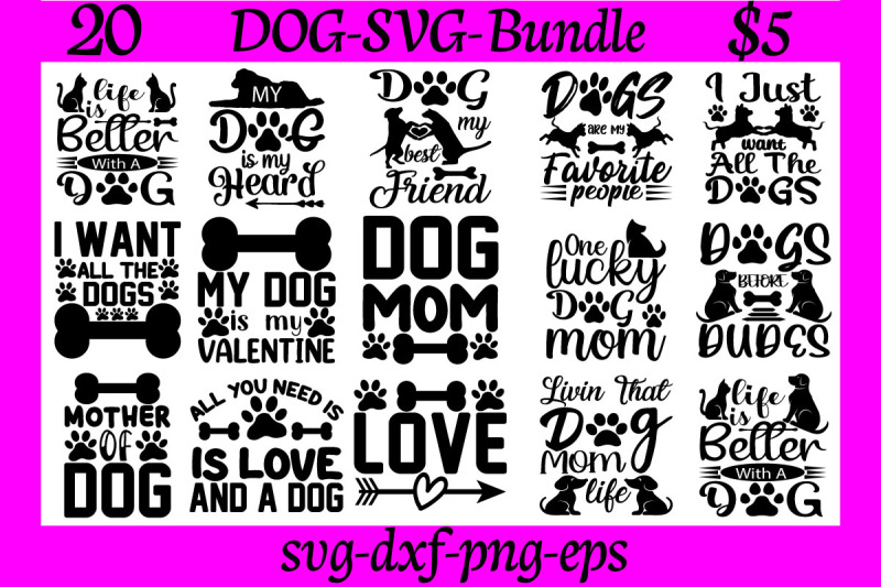 dog-svg-bundle