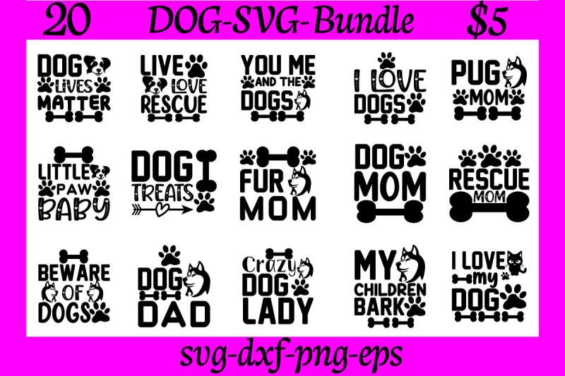 dog-svg-bundle