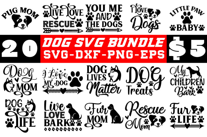 dog-svg-bundle