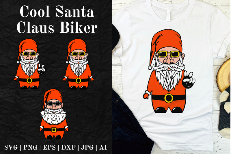 6-christmas-biker-santa-svg-bundle-cut-file