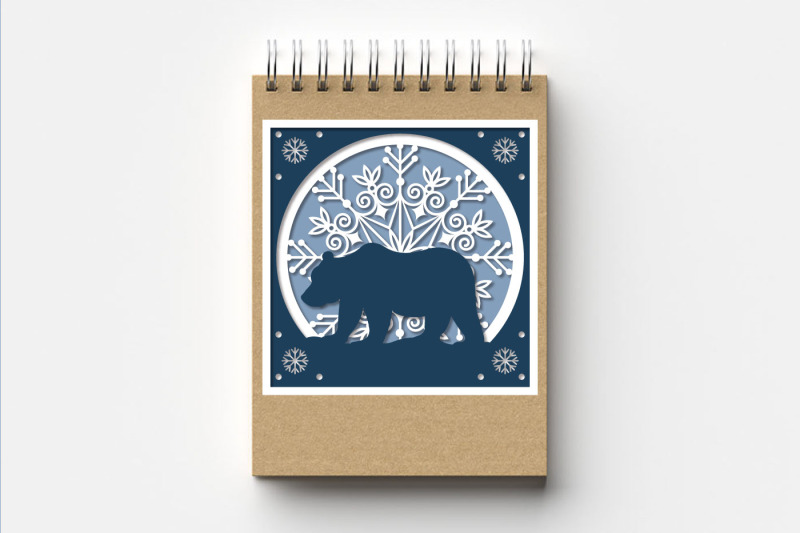 3d-greeting-card-bear-papercut