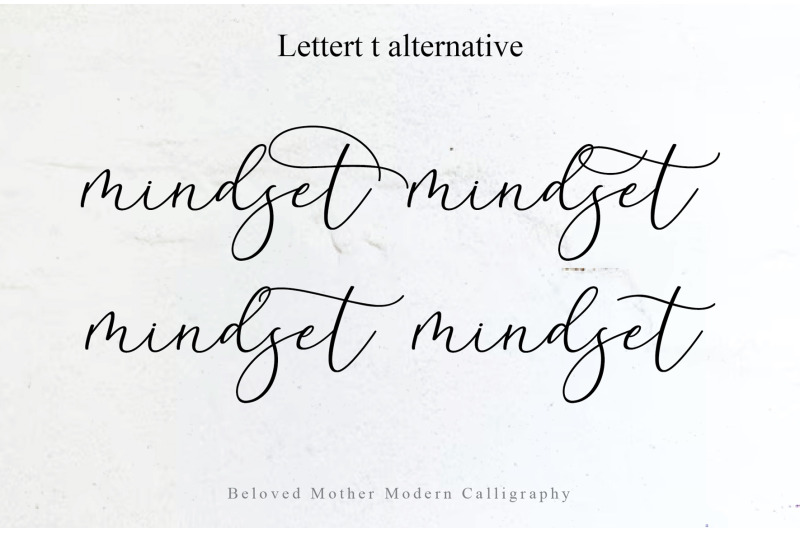 beloved-mother-modern-calligraphy