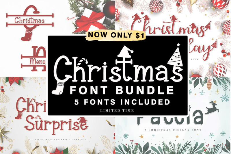 christmas-font-bundle