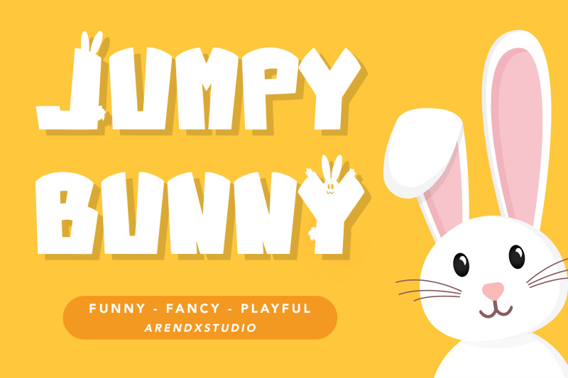 jumpy-bunny-funny-fancy-font