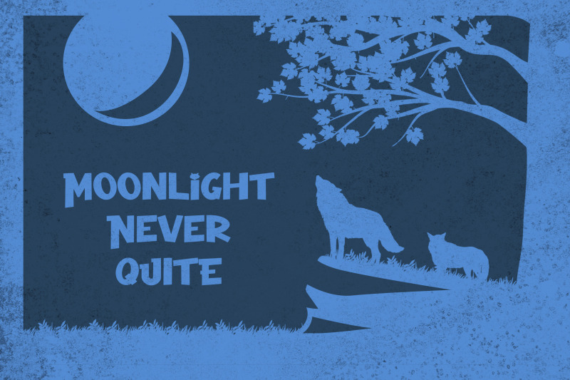 night-wolf-cute-halloween-font