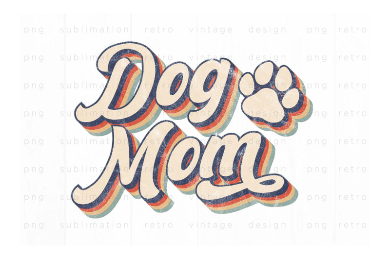 retro-dog-mom-png-design