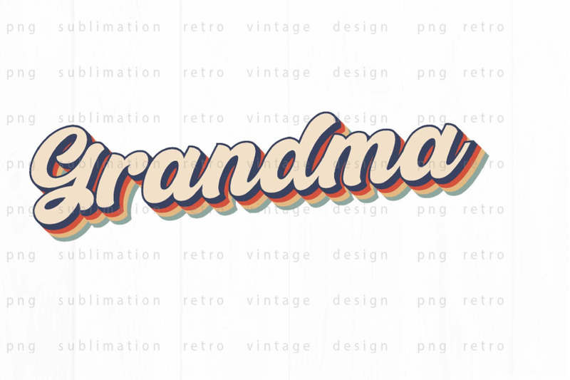 retro-grandma-png-design